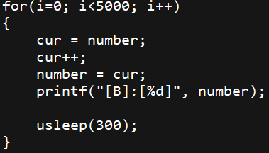 线程 A 代码片段