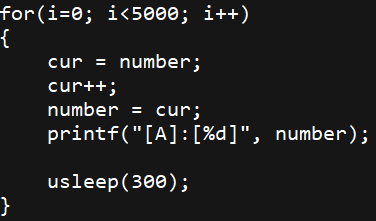 线程 B 代码片段